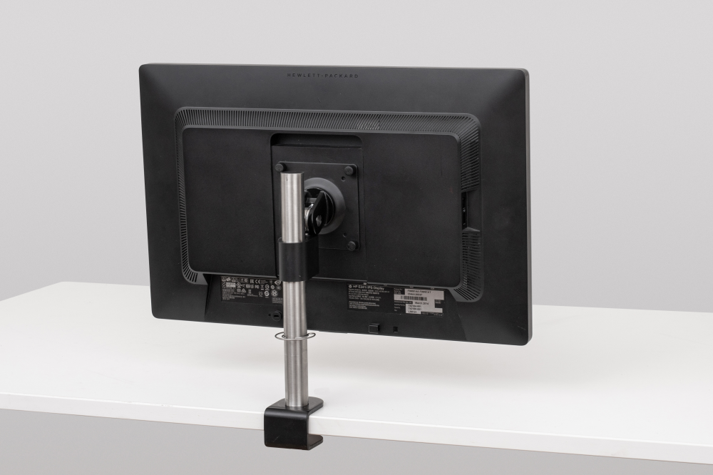 Monitorarm manuel - Med mini bordholder