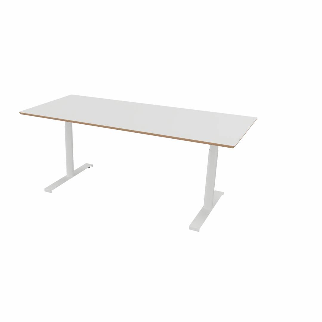 LINAK SHAPE - Rektangulær - Decor laminat