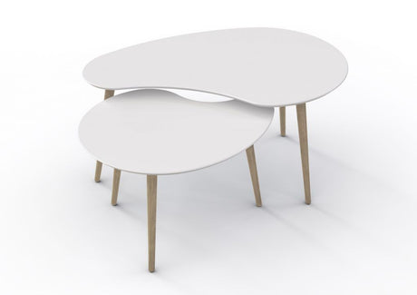 Billede af Loungeborde - 74x60 cm - Plekterformet - 1}