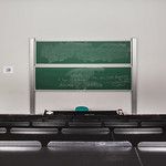 Billede af Hæve sænke tavle - Xilo - 1292 x 4000 mm - Søjler 3500 mm - 4