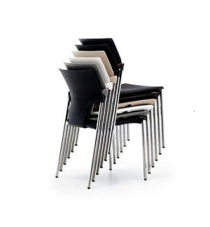 AKTIVA stol uden armlæn med sædepolstring