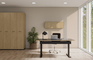 Hæve sænke bord Fumac SQUARE - Rektangulær - 180 x 90 cm