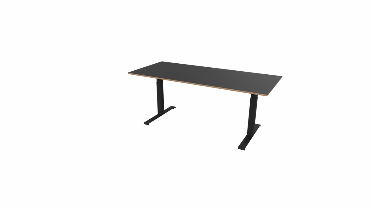 Hæve sænke bord Fumac SQUARE - Rektangulær - 180 x 90 cm