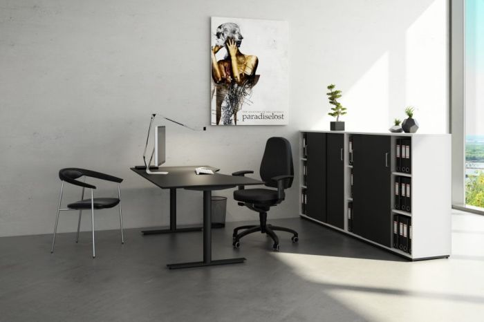Billede af Bordplader til hæve sænkebord - Rektangulær - 140x80 cm - 4