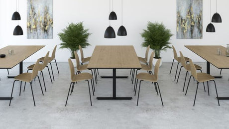 Billede af SQUARE auditorie- og kantineborde - 80x180 cm - 1}